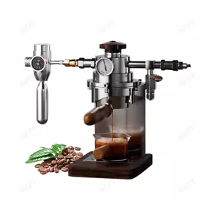 Pneumatische Kaffeemaschine Camping Espresso Kaffeemaschine mit mehreren Luftquellen - Bild 1 von 13