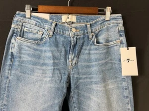 NWT "7 For All ManKind" Women's Low-Rise Original Bootcut In Chamberlain 30 - Picture 1 of 7