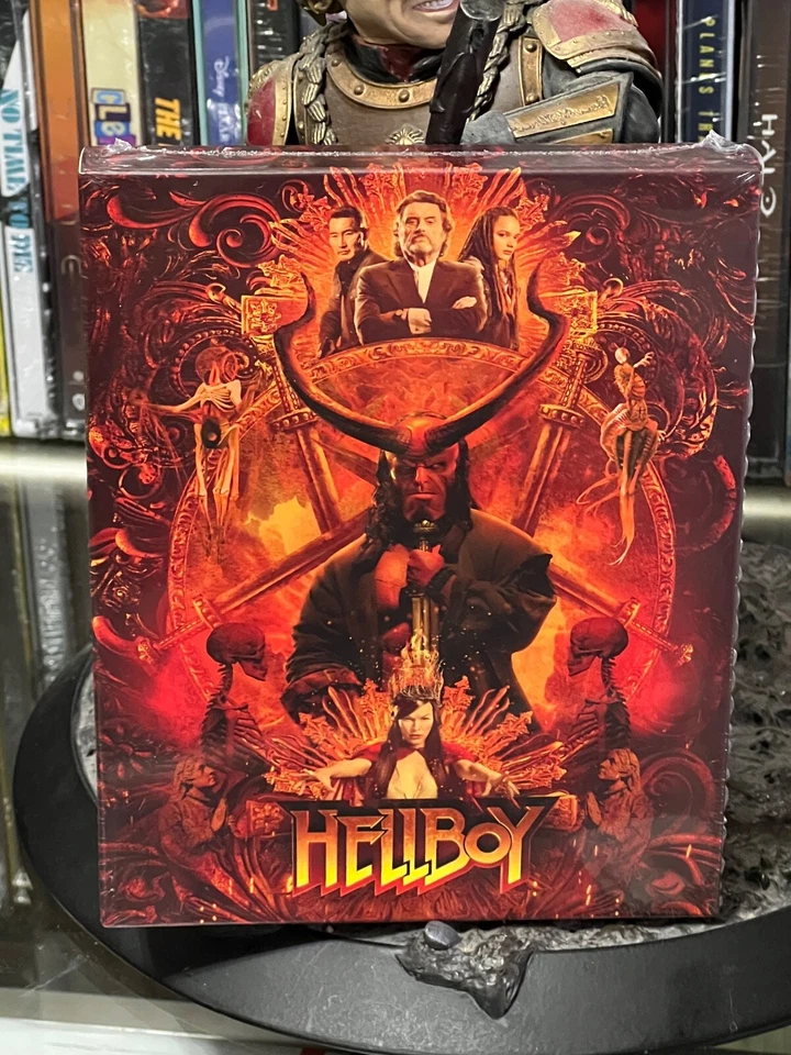 Hellboy 2019 4k UHD 2d Blu-ray Limited Edition UK Steelbook &