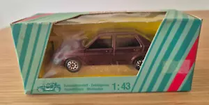 Schabak Volkswagen VW Jetta 1:43 Scale Boxed Brown Model 1010 - Picture 1 of 6