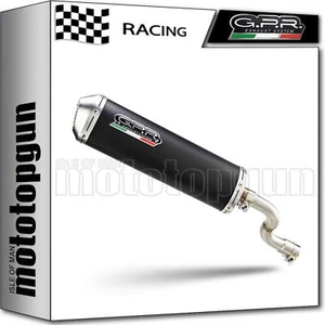 escape completo racing open negro gpr por piaggio vespa gts 250 ie 2005 05 - Imagen 1 de 3