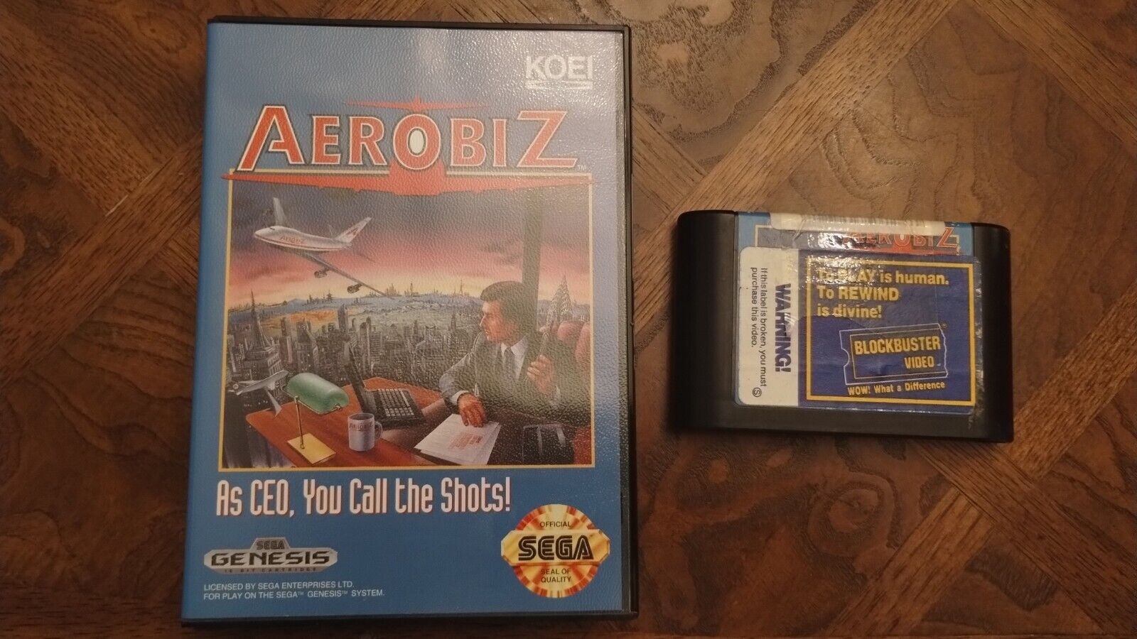 Aerobiz (Sega Genesis, 1992)