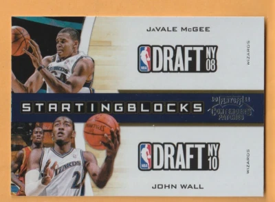 Нашивки стартовые блоки John Wall JaVale McGee 2010-11 Playoff Contenders No9 16G - Изображение 1 из 2