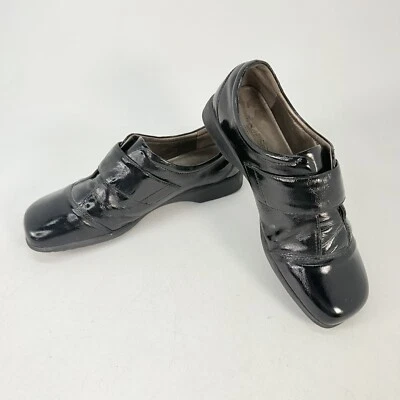 Sapato Josef Seibel Kathrin 68400 Feminino Preto Patente Conforto UE 40 EUA 9.5 - Imagem 1 de 4