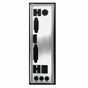 OEM I/O Shield For Biostar H77MU3,H61MHB,B75MU3+ Motherboard Backplate IO - Bild 1 von 1