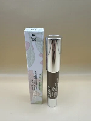 Clinique Chubby Stick Shadow Tint For Eyes 02 LOTS O' LATTE - 0.10 Oz / 3 g NIB - Image 1 of 3