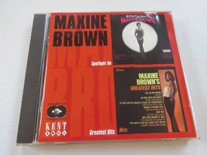 MAXINE BROWN - Spotlight on /Greatest Hits (2000) - Picture 1 of 3
