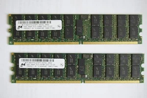 8GB Kit 2x 4GB Server RAM Memory 2Rx4 PC2-5300P. HP, Dell, IBM and Other Server - Picture 1 of 12