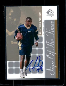 2000 SP Authentic  # CA  Trung Canidate   Auto  RC RB St. Louis Rams - Picture 1 of 2
