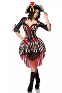 Piratenkostüm Sexy Pirate Kostüm Pirat Damen Fasching Karneval - Bild 1 von 7