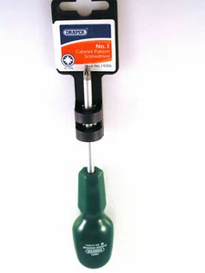 Draper No.1 Cabinet Pattern Screwdriver 14086 75mm Long OL0304 - Picture 1 of 5