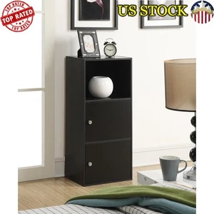 2-Door Modular Cabinet Storage Office Home Easy Assembly Magnetic Hinges New - Picture 1 of 5