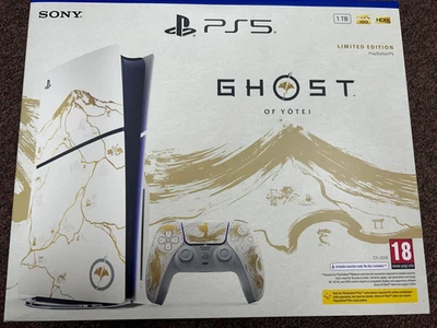 SONY PlayStation 5 Konsole Ghost of Yotei Limited Disc Edition - Brandneu & Versiegelt