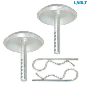 LABLT For Polaris Ace Ranger RZR General 2014-2020 Quick Release Plow Skid Shoes - Picture 1 of 8