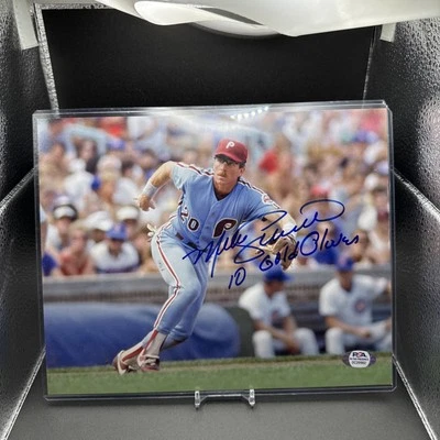 Mike Schmidt Signed Auto 8x10 PSA 2C29982 - Image 1 of 2
