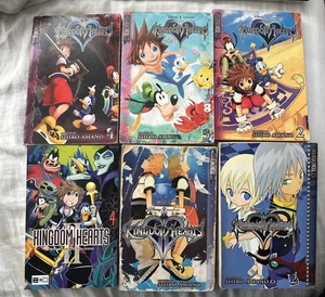 Kingdom Hearts 1 & 2 Vol 2-4 & Vol 1 & 4 & Chains Of Mystery Vol. 2 Shiro Amano - Picture 1 of 2