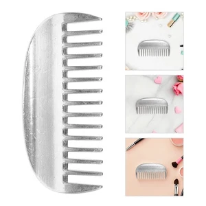 Dog Grooming Brush Animal Hair Remover Portable Pet Comb Metal for Cats - Picture 1 of 20