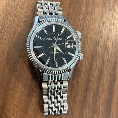 Vintage 1960’S CITIZEN PARAWATER Alarm Date Black Dial - Image 1 of 4