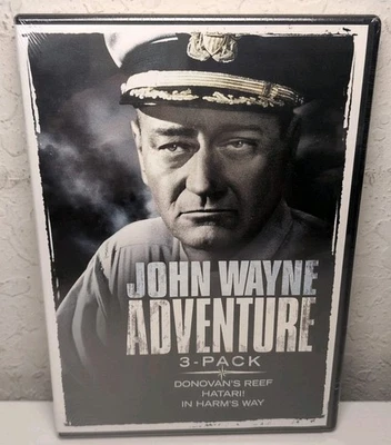 John Wayne Adventure 3-Pack (DVD) Brand New B208 Foto 1 de 2