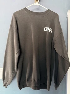 Vintage / Original COPS TV Show 'Watcha Gonna Do" Sweatshirt Size Large - Picture 1 of 10