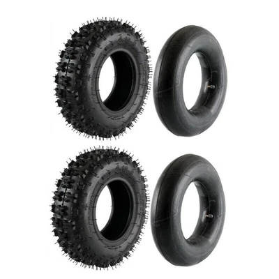 2 set 6" Wheel  4.10-6 Tyre + Tube 4.10/3.50-6 for ATV Mobility Scooter Go Kart - Image 1 of 4