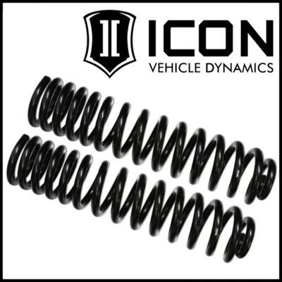 ICON 7" Lift Front Dual Rate Coil Springs PAIR fit 2005-2019 Ford F-250 F-350 Foto 1 de 2