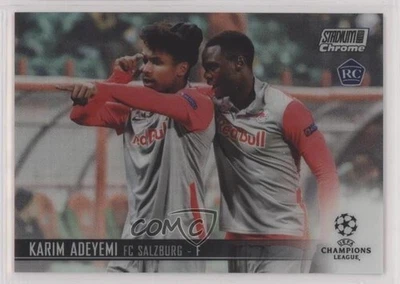 2020-21 Topps Stadium Club Chrome UCL Refractor Karim Adeyemi #20 Rookie RC - Image 1 of 2
