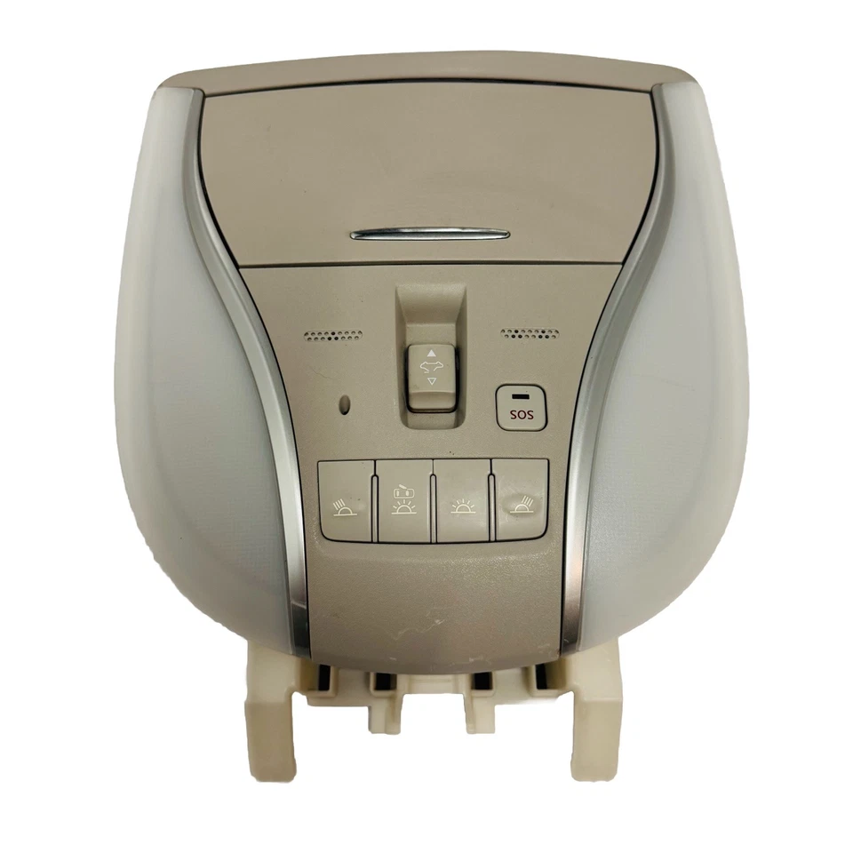 ✅ INFINITI QX60 2016-2020 TECHO CONSOLA SUPERIOR DOMO LUZ LÁMPARA 26430-3JB1A OEM Foto 1 de 4