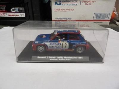 fly 1/32 slot car  Renault 5 turbo #12 Philips autoradio - Image 1 of 4