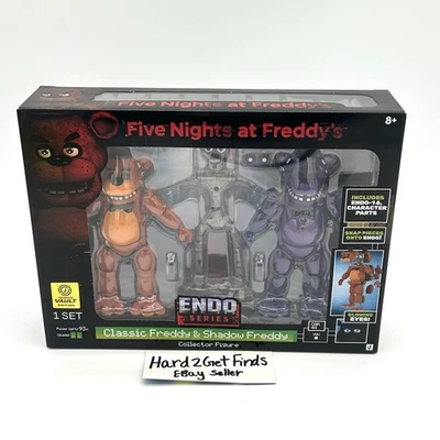 Conjunto de bonecos Five Nights at Freddy’s Endo Shadow Freddy exclusivo Jazwares Vault - Imagem 1 de 4