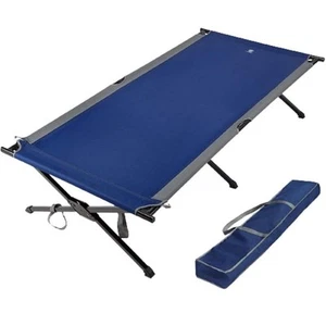 Misopily 84.3 in. Alloy Steel Heavy Duty Sleeping Camping Cots for Outdoor with - Picture 1 of 7