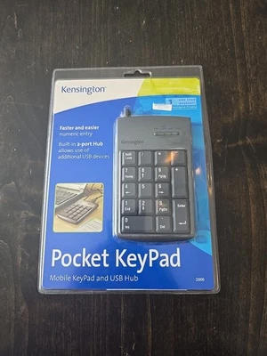 Kensington Mobile Pocket Keypad #33006 USB Hub BRAND NEW SEALED - Image 1 of 2
