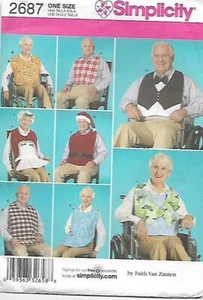 77 SIMPLICITY 2687: ADULT PROTECTORS & HAT  SEWING PATTERN - Picture 1 of 3