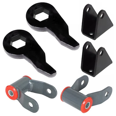 For 01-10 Silverado Sierra 2500 3500 HD 3" Front 2'' Rear Leveling Lift Kit Foto 1 de 4