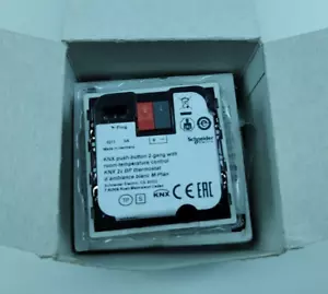 SCHNEIDER ELECTRIC MTN6212-0319 Termostato con Pantalla KNX Polar Blanco Brillante - Imagen 1 de 6