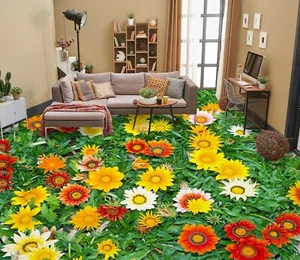3D Lawn Petals 43RAIN43 Floor WallPaper Murals Wall Print Decal AJ Honey - Picture 1 of 5