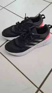 Adidas Bounce Sneaker schwarz weiß neon Gr. 40,5 - Bild 1 von 7