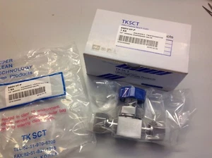 TK SCT S8DV-VF-P Manual Diaphragma Valve 1/2" VCR Female Ventil - Picture 1 of 4