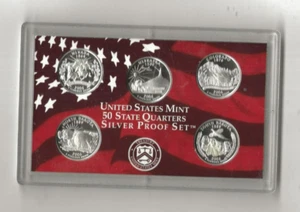 2006 s 5-piece silver quarter proof set no box or COA - Picture 1 of 2