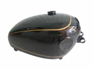 VELOCETTE VENOM BLACK PAINTED GAS FUEL PETROL TANK (WITH SIDE BADGE GUARANTED PS - Picture 1 of 5