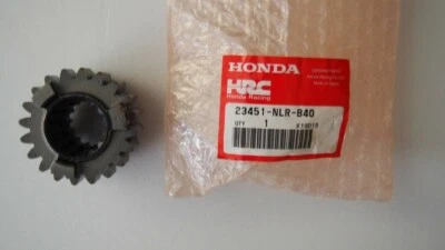 Engranaje de transmisión genuino HRC Honda CBR1000RR 08-19 23451-NLR-B40 nuevo Foto 1 de 2