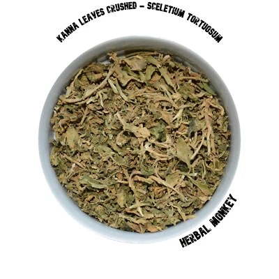 HERBALMONKEY Kanna Leaves Crushed | Sceletium Tortuosum | Natural Kanna Leaves