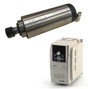 Brand New 2.2KW Air-Cooled Spindle and 2.2KW VFD - Picture 1 of 1