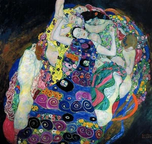 Gustav Klimt Virgin Giclee Canvas Print Various Sizes - Picture 1 of 1