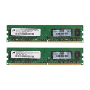 Micron 4GB 2x 2GB PC2-6400 DDR2 800MHz 240Pin CL6 DIMM RAM Computer intel Memory - Picture 1 of 6