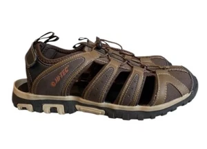 Hi-Tec braune Sandalen Cove Breeze UK 11 Herren Wandern Walking Riemen Slipper - Bild 1 von 10