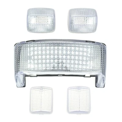 Luz trasera LED + lente señal de giro delantera y trasera apta para Honda 95-96 CBR600F3 SJR transparente Foto 1 de 4