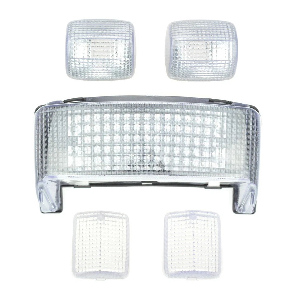 Luz trasera LED + lente señal de giro delantera y trasera apta para Honda 95-96 CBR600F3 SJR transparente Foto 1 de 4
