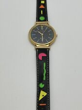 Vintage Suizo Analog Watch Quartz Leather Colorful Trendy Band Needs Battery