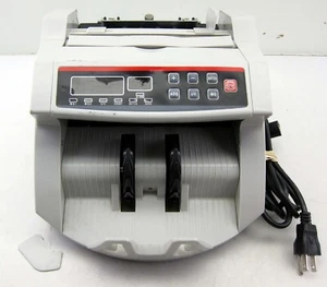Máquina Contadora de Billetes 0288 UV/MG Detección de Billetes Falsificados Dinero Moneda Dólar - Imagen 1 de 3